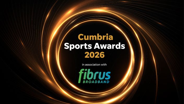 Cumbria Sports Awards Logo 2026 featuring Fibrus Logo